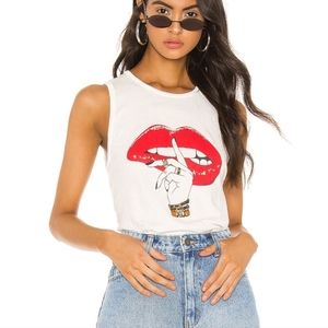 Lauren Moshi Revolve Ashlin Graphic Tank